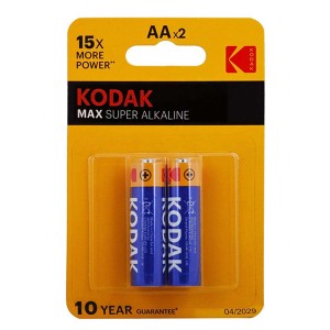 باتری سوپر آلکالاین قلمی(AA) کداک مدل MAX SUPER ALKALINE
